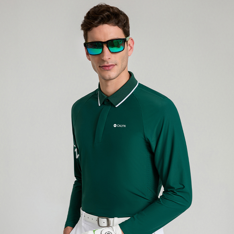 [Copy]Men's Golf Dual-Core Shoulder UV Protection Short Sleeve Polo
