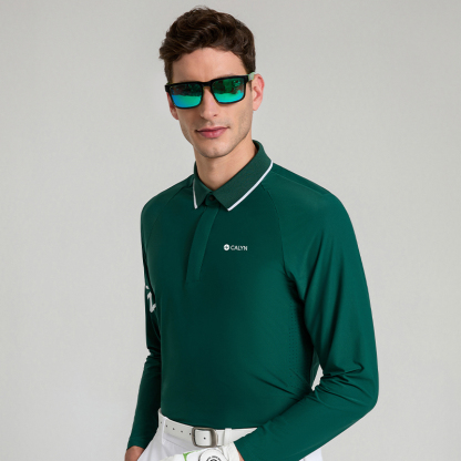 [Copy]Men's Golf Dual-Core Shoulder UV Protection Short Sleeve Polo