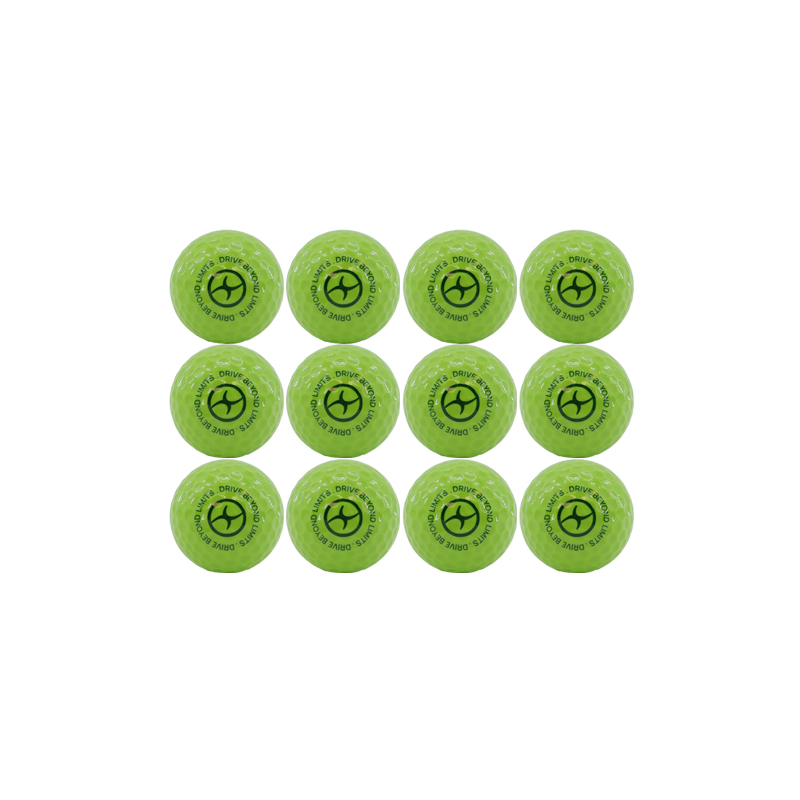 GLO-X Three-Piece Golf Balls (12-Pack)