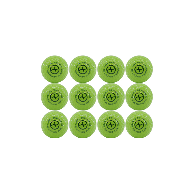 GLO-X Three-Piece Golf Balls (12-Pack)