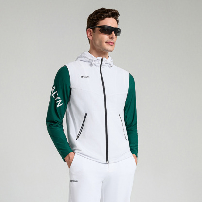 CALYN Men's Golf Breathable Hooded Vest