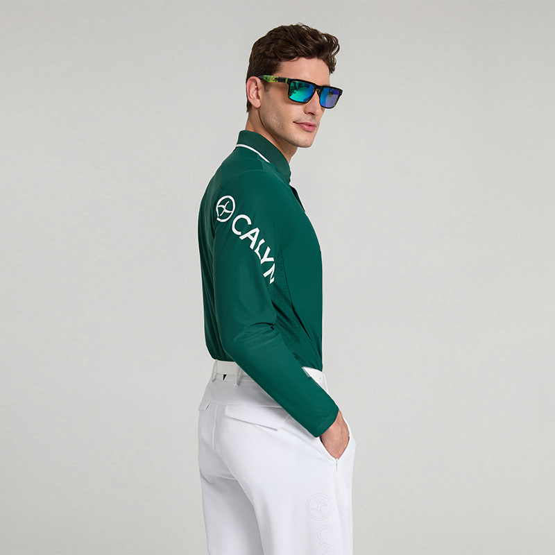 [Copy]Men's Golf Dual-Core Shoulder UV Protection Short Sleeve Polo