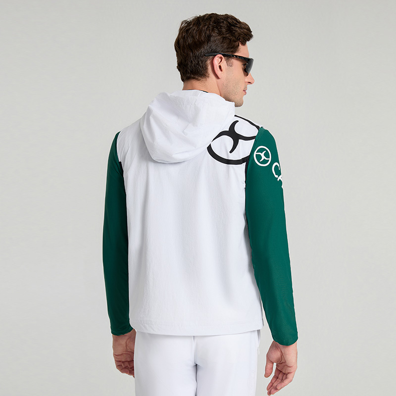 CALYN Men's Golf Breathable Hooded Vest