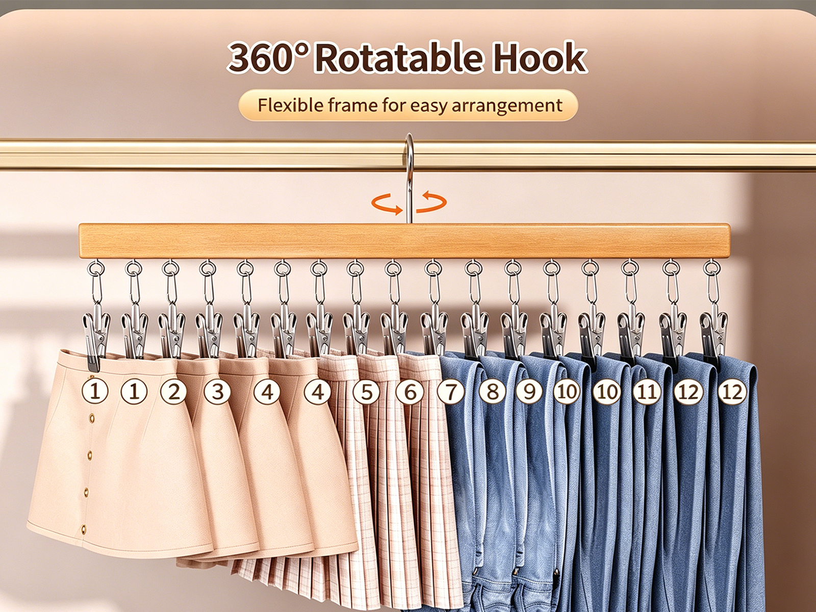Clothes drying rack