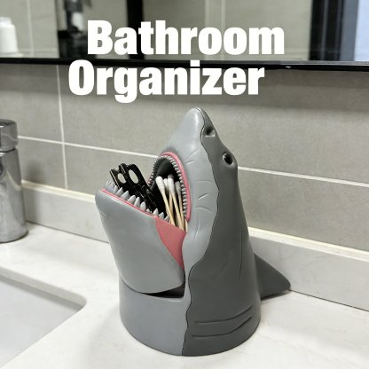 🦈 Shark-Shaped Storage Box & Popcorn Bucket