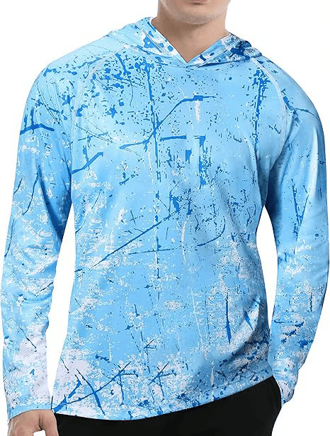 🎁Last Day Promotion 49% OFF🔥Men's Swim & Outdoor UPF 50+ Sun Shirt ，Lightweight SPF 50 UV Protection Hoodie