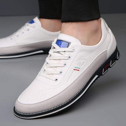 Men's Fashion Calfskin Leather Shoes