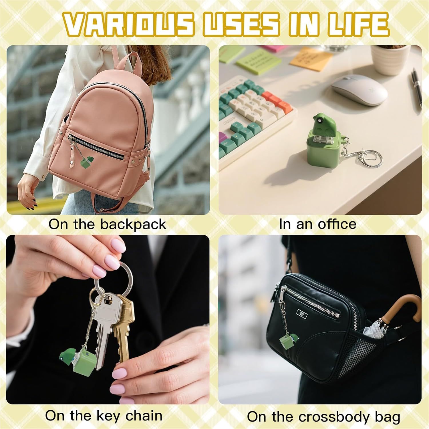 Frog Keychain with Realistic Croak Sound