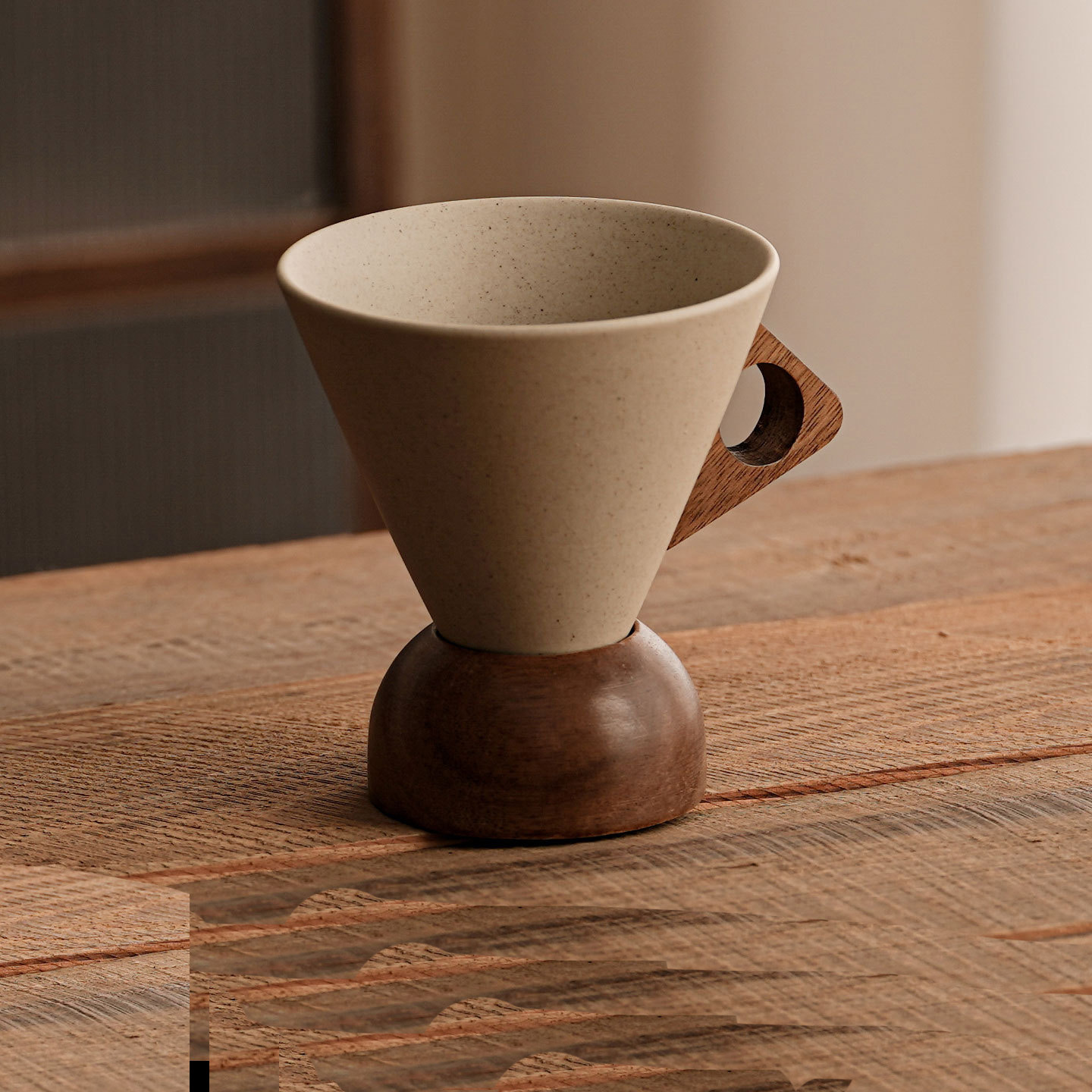 🔥Christmas Early Discount 49% OFF✨Elegant Conical Coffee Cup☕