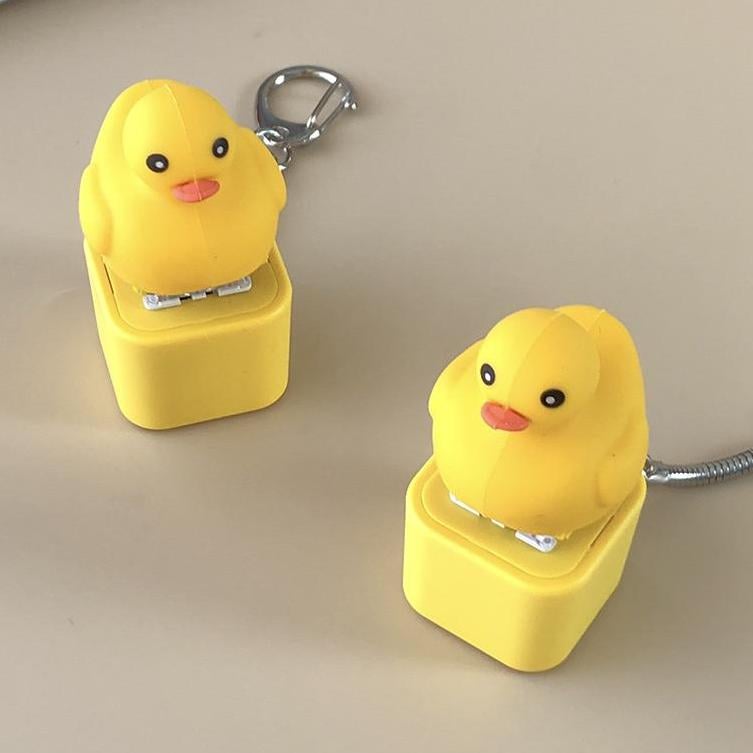 Frog Keychain with Realistic Croak Sound