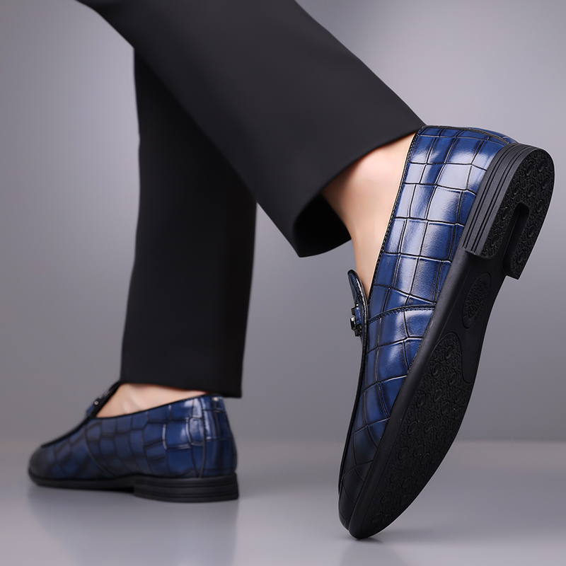 Men's Fashion Calfskin Leather Shoes