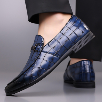 Men's Fashion Calfskin Leather Shoes