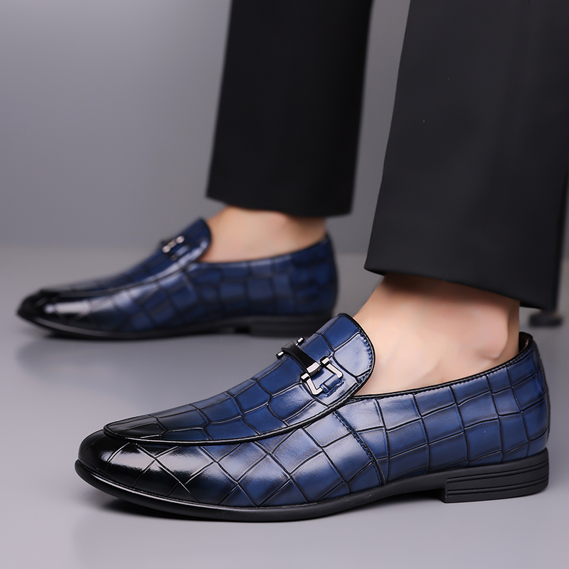 Men's Fashion Calfskin Leather Shoes