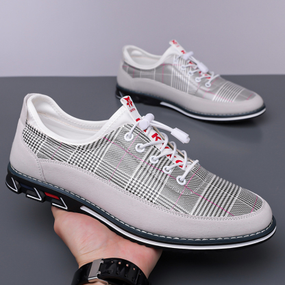 Men's Fashion Calfskin Leather Shoes