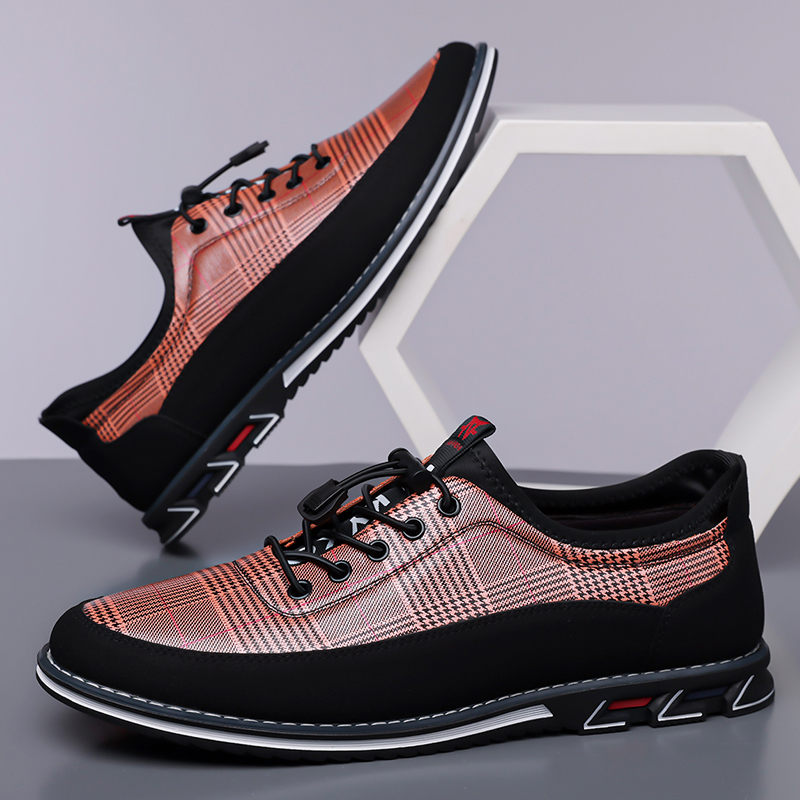 Men's Fashion Calfskin Leather Shoes