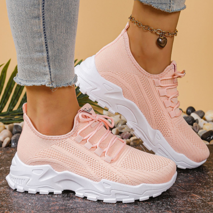 Breathable Knit Sneakers – Lightweight, Cushioned & Perfect for Daily Wear
