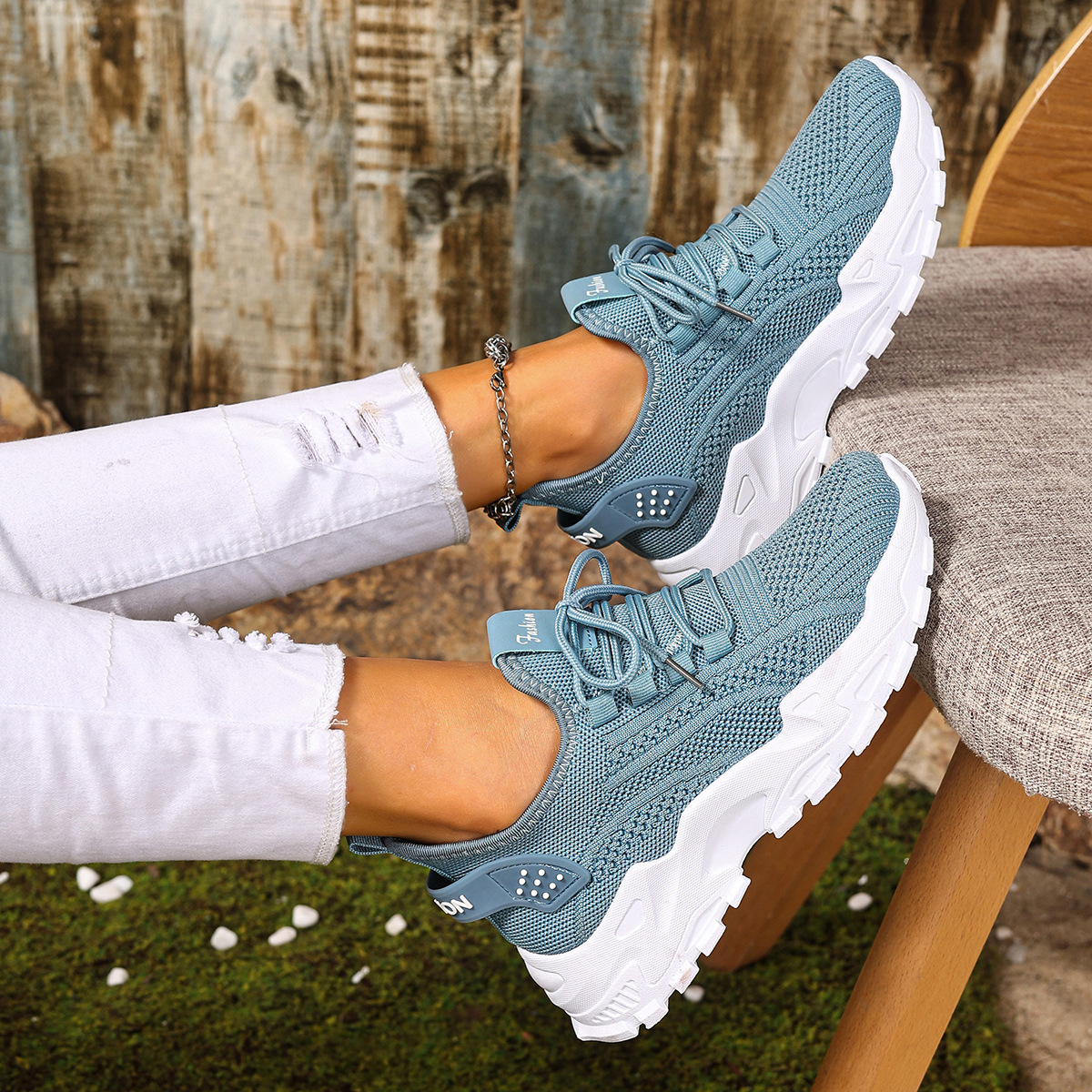 Breathable Knit Sneakers – Lightweight, Cushioned & Perfect for Daily Wear