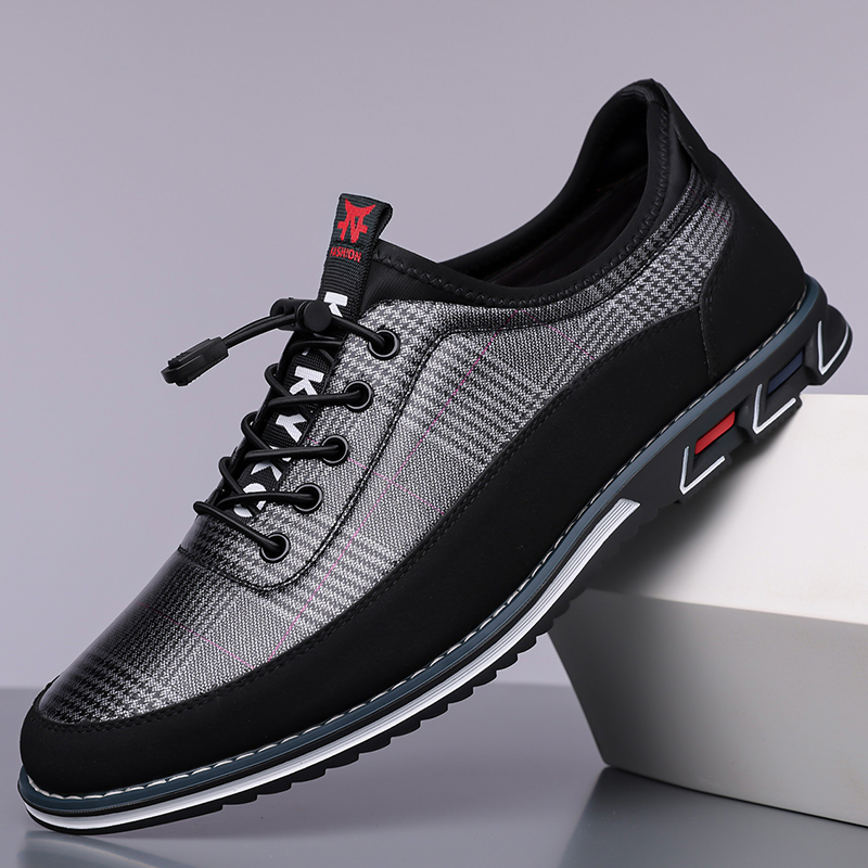 Men's Fashion Calfskin Leather Shoes