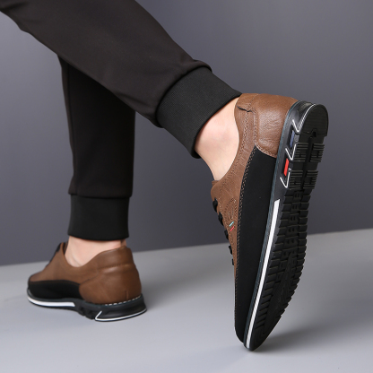 Men's Fashion Calfskin Leather Shoes