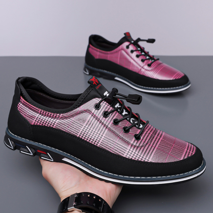 Men's Fashion Calfskin Leather Shoes