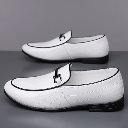 Men's Fashion Calfskin Leather Shoes