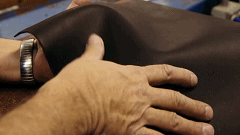 Leather durability demo