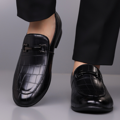 Men's Fashion Calfskin Leather Shoes