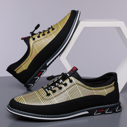 Men's Fashion Calfskin Leather Shoes