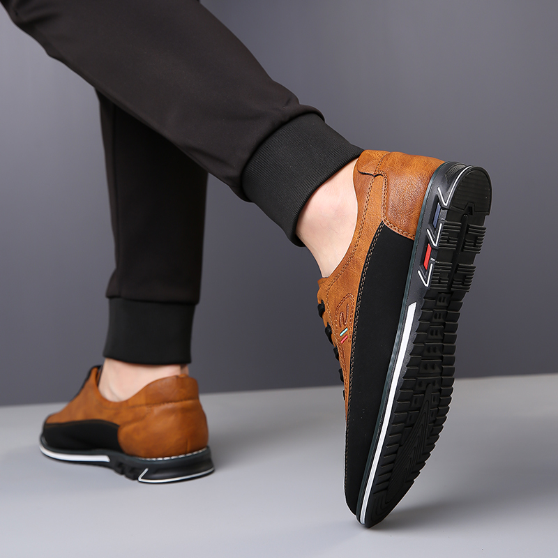 Men's Fashion Calfskin Leather Shoes