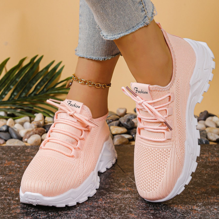 Breathable Knit Sneakers – Lightweight, Cushioned & Perfect for Daily Wear