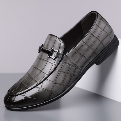 Men's Fashion Calfskin Leather Shoes