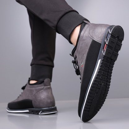 Men's Fashion Calfskin Leather Shoes