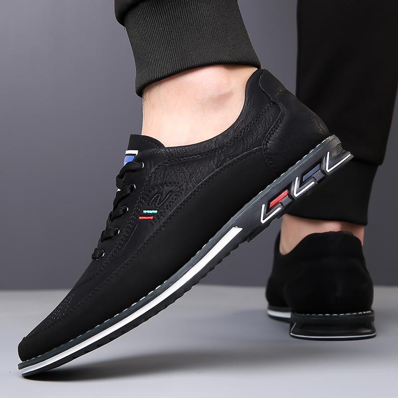 Men's Fashion Calfskin Leather Shoes