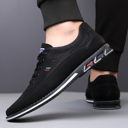 Men's Fashion Calfskin Leather Shoes