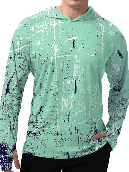 🎁Last Day Promotion 49% OFF🔥Men's Swim & Outdoor UPF 50+ Sun Shirt ，Lightweight SPF 50 UV Protection Hoodie