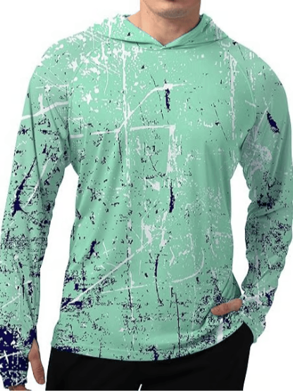 🎁Last Day Promotion 49% OFF🔥Men's Swim & Outdoor UPF 50+ Sun Shirt ，Lightweight SPF 50 UV Protection Hoodie