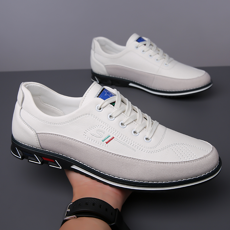 Men's Fashion Calfskin Leather Shoes