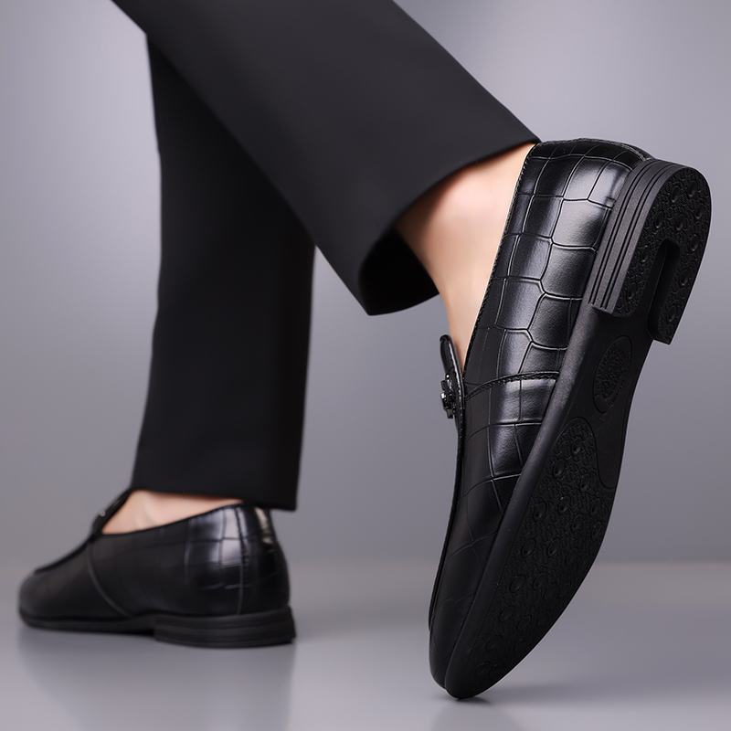 Men's Fashion Calfskin Leather Shoes