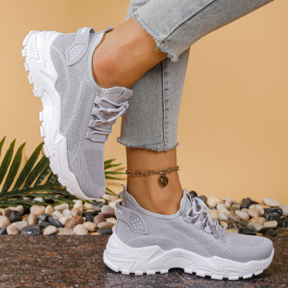 Breathable Knit Sneakers – Lightweight, Cushioned & Perfect for Daily Wear