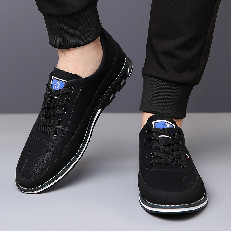 Men's Fashion Calfskin Leather Shoes