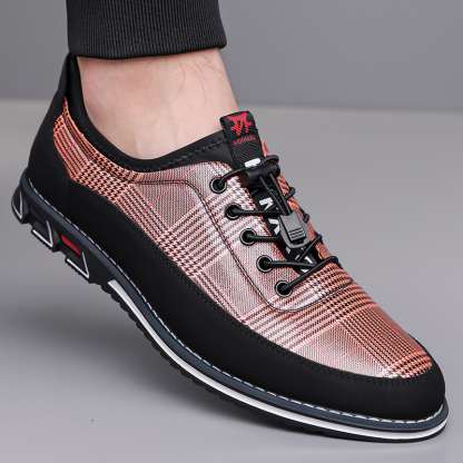 Men's Fashion Calfskin Leather Shoes