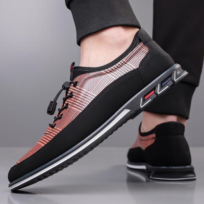 Men's Fashion Calfskin Leather Shoes