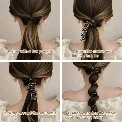 🎉🎁No Damage Soft Elastic Spiral Hair Ties