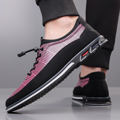 Men's Fashion Calfskin Leather Shoes