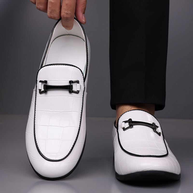 Men's Fashion Calfskin Leather Shoes