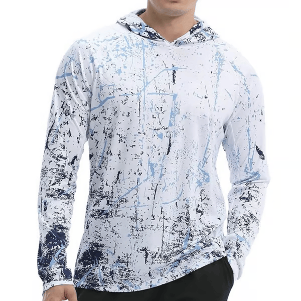 🎁Last Day Promotion 49% OFF🔥Men's Swim & Outdoor UPF 50+ Sun Shirt ，Lightweight SPF 50 UV Protection Hoodie
