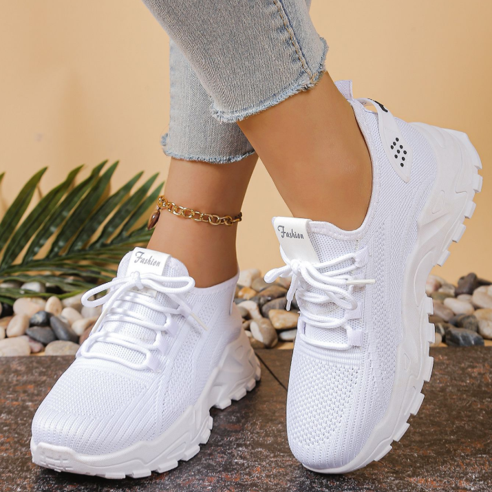 Breathable Knit Sneakers – Lightweight, Cushioned & Perfect for Daily Wear