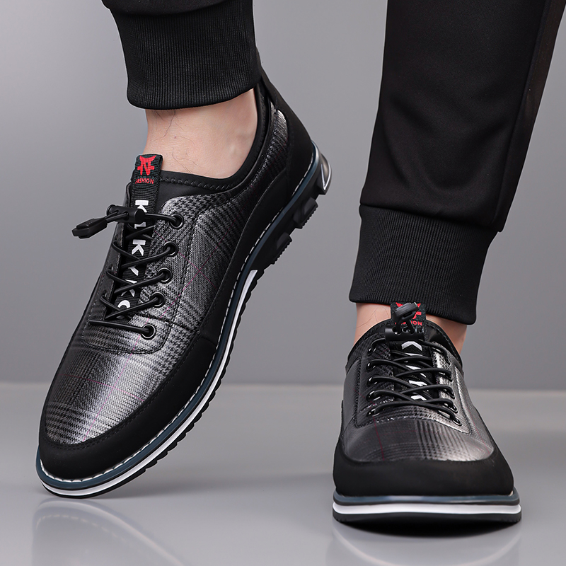 Men's Fashion Calfskin Leather Shoes