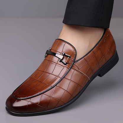Men's Fashion Calfskin Leather Shoes