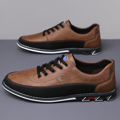 Men's Fashion Calfskin Leather Shoes